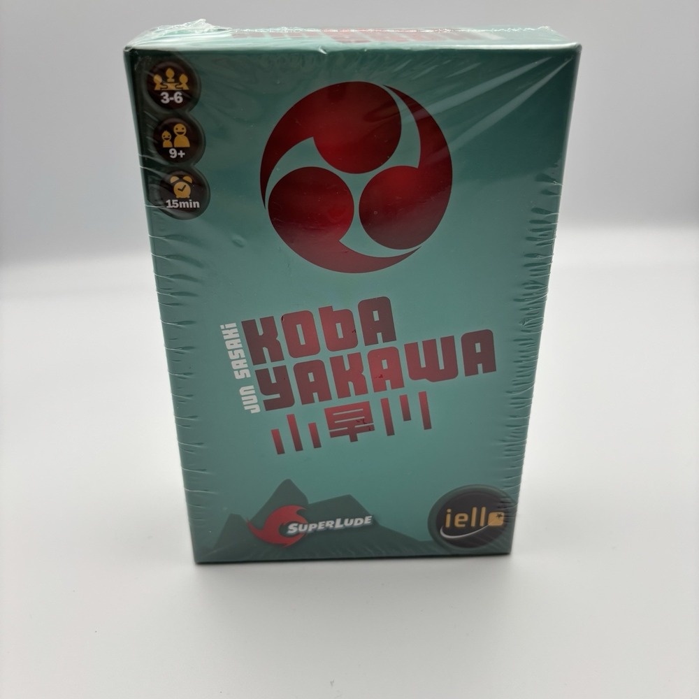 Iello‎ Superlude Koba Yakawa Game FACTORY SEALED!!